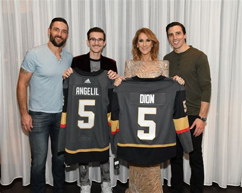 celine dion vegas golden knights|Celine Dion sons today.